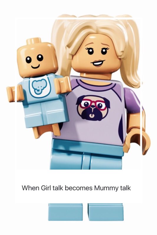 When Girl talk becomes Mummy talk