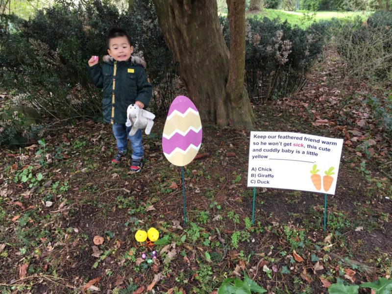 Easter Egg Trail at Qex Park