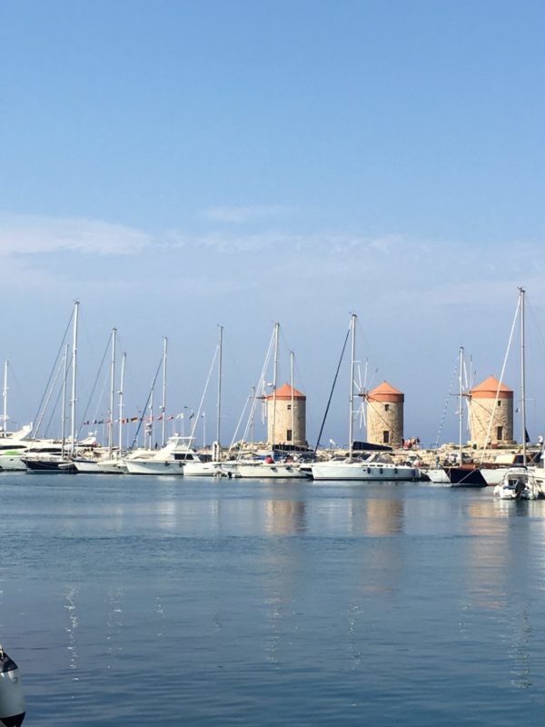 Wiatraki Rodos, Rhodes Windmills. 6 places to visit in Rhodes.