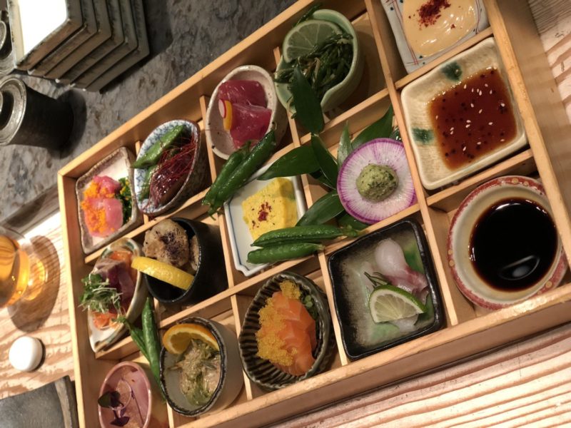 Engawa London: sashimi selection