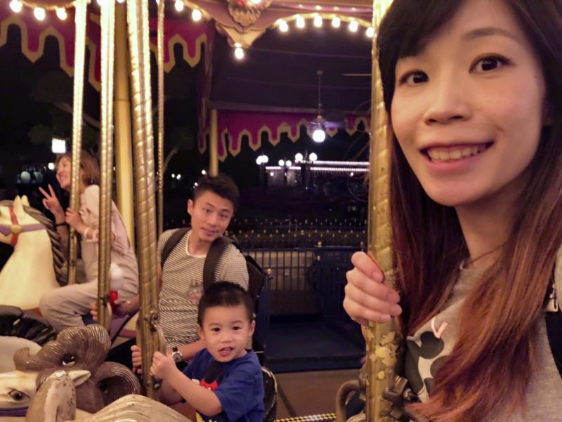 Cinderella Carousel at Hong Kong Disneyland