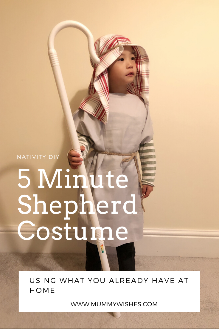 5 Minute Shepherds Costume