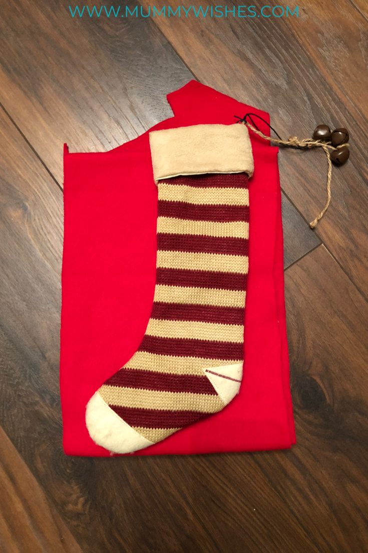 Quick and simple DIY Christmas Stocking