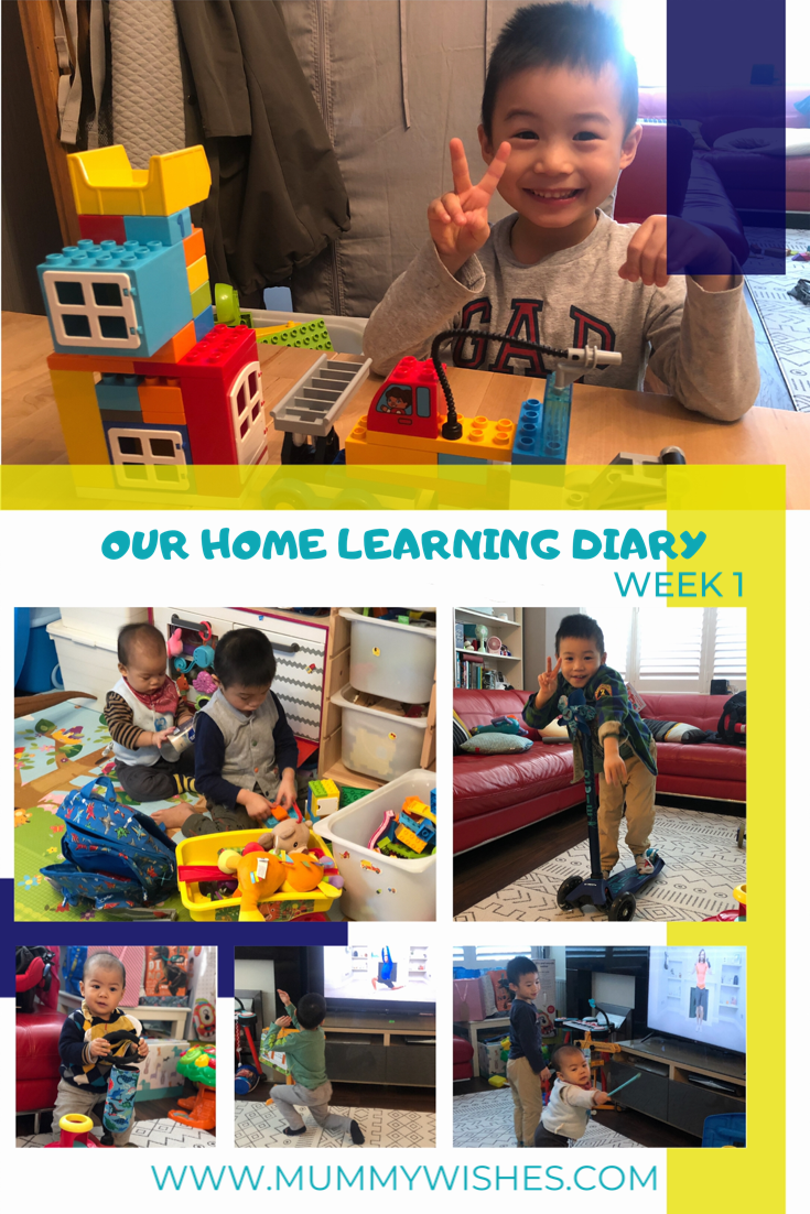 Our home learning diary - Week 1 #Covid19