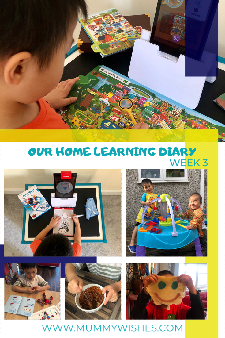 Our Home Learning Diary - Week 3