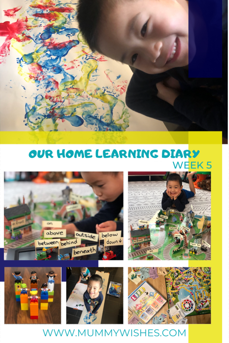 Our Home Learning Diary - Week 5