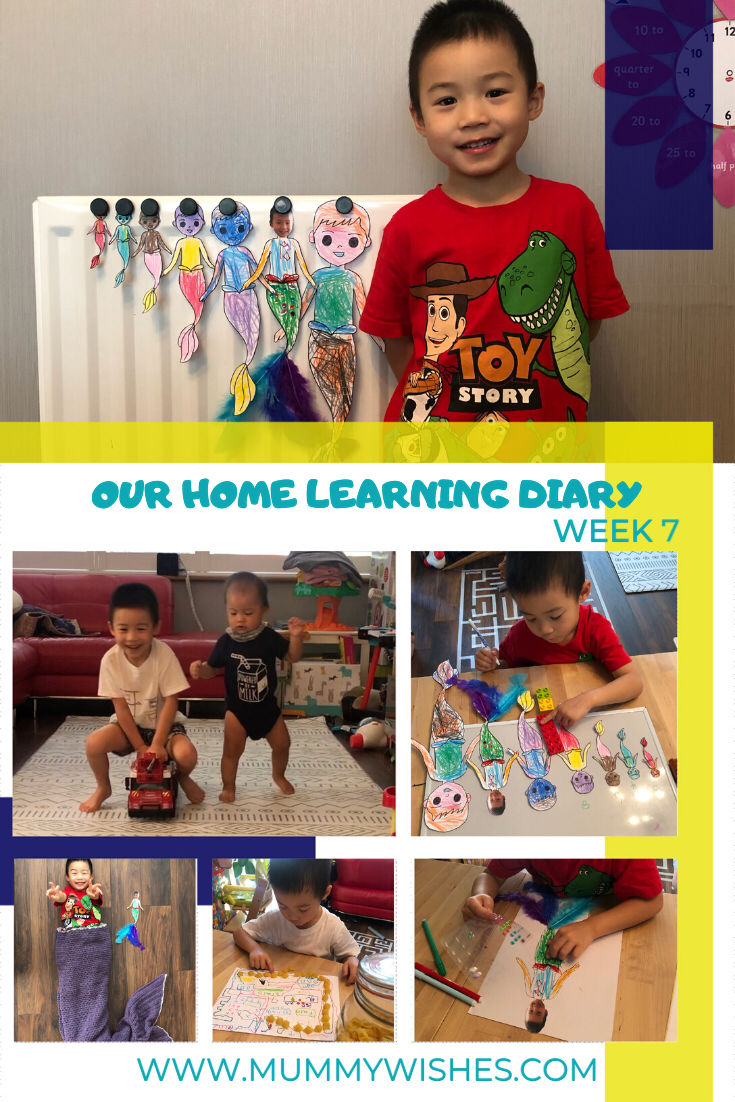 Our Home Learning Diary - Week 7