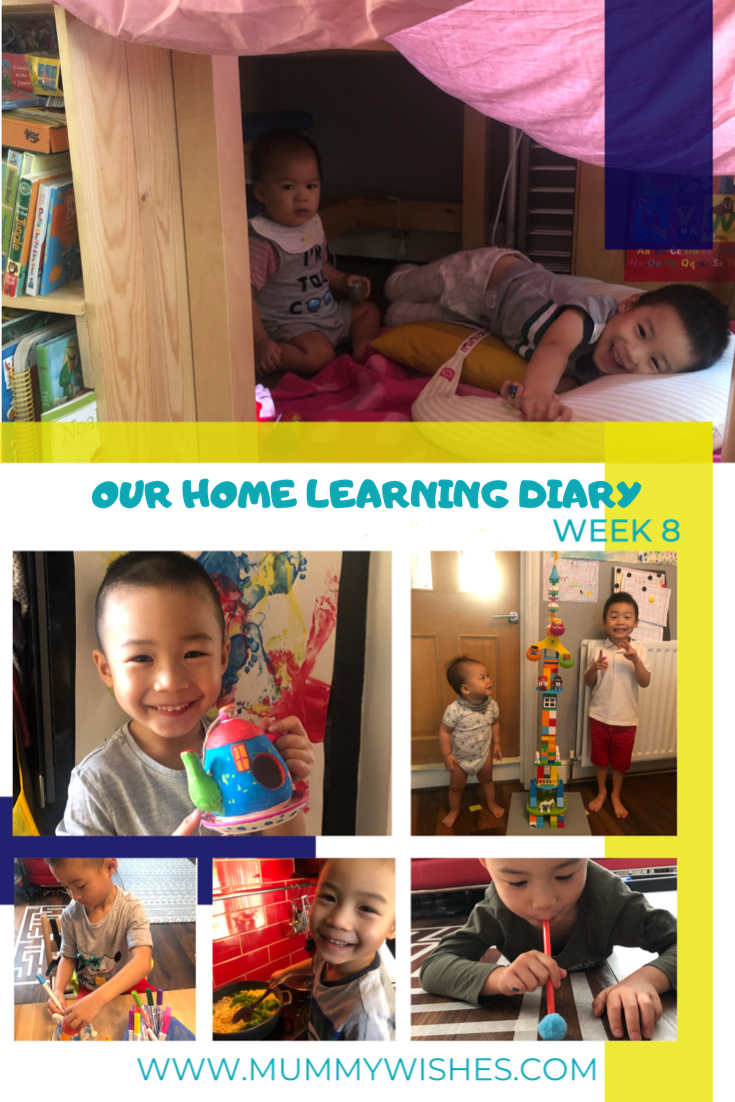 Our Lockdown Home Learning Diary - Week 8
