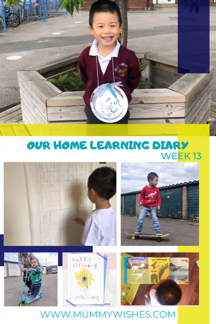 Our Lockdown Home Learning Diary - Week 13