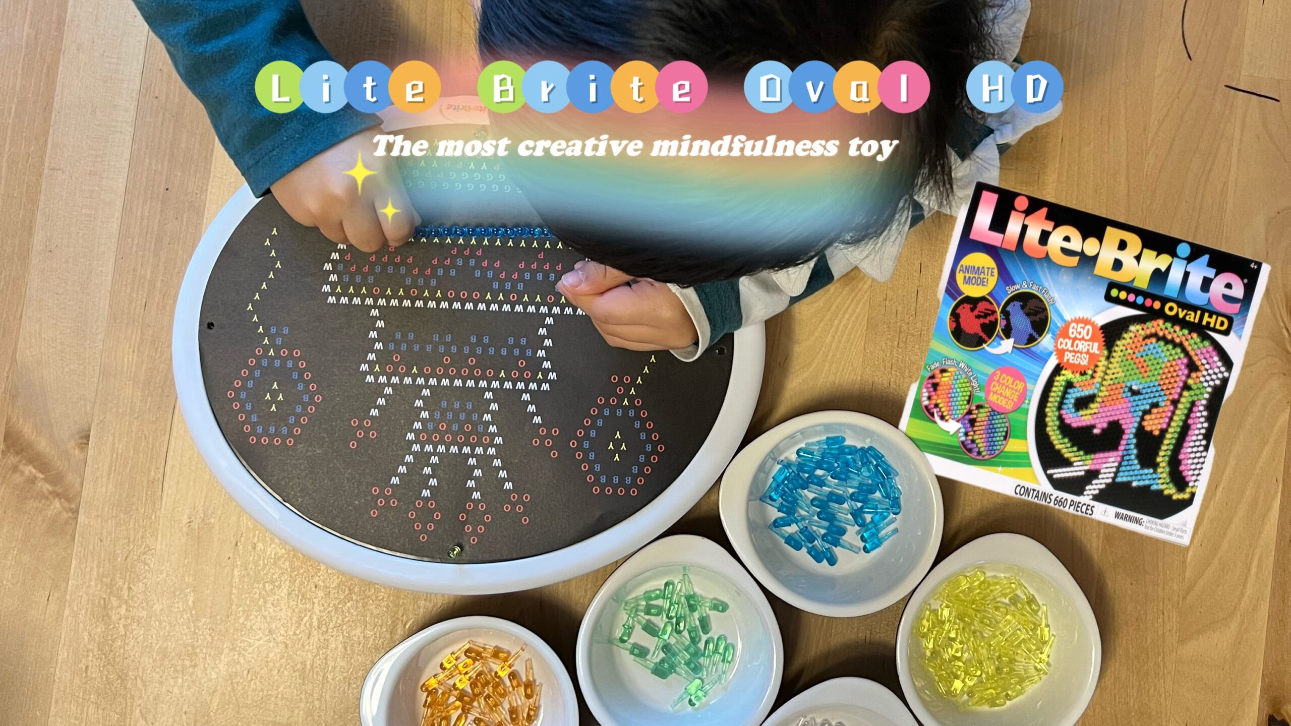 Lite Brite Oval HD Review - MummyWishes.com